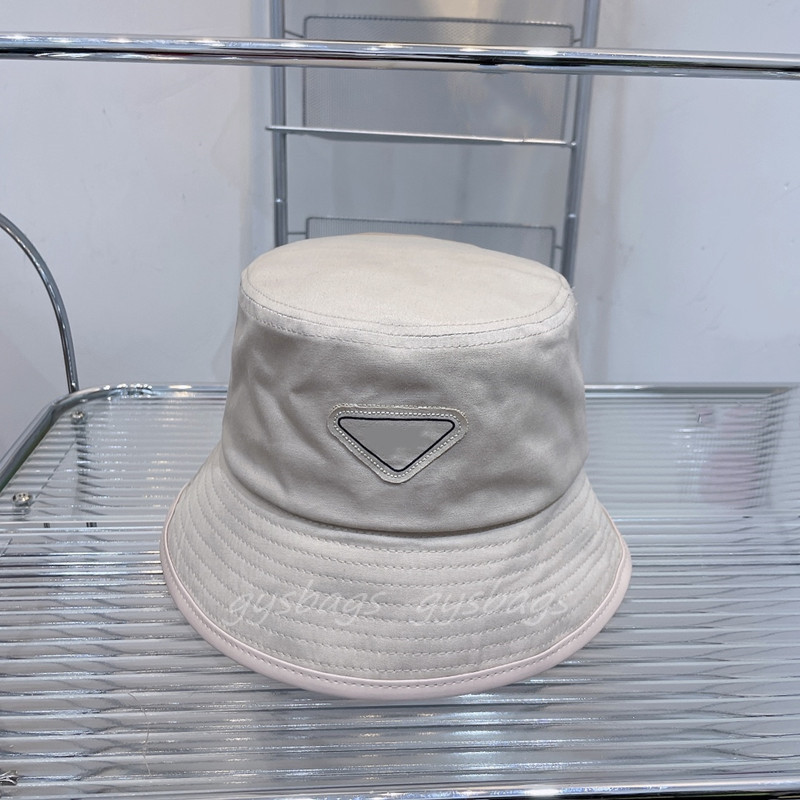 

HOT Designer Woman Mans Flat Hats Caps Fashion Fisherman Cap Beach Stingy Brim Hat Casual Triangle Pattern with Letters Top 2022, Multi