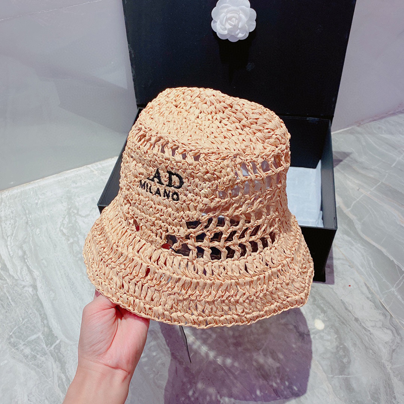 

Designer Women Bucket Hats Hand Made Knitted Hat Outdoor Dress Sun Prevent Bonnet Beanie Cappelli Firmati Baseball Caps 4 Style 2206291XQ, Lavender