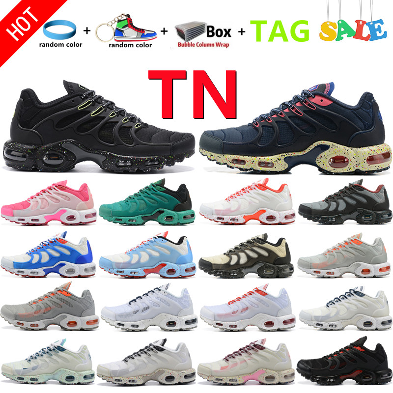 

2022 High Quality TN Plus Terrascape Men Running Shoes Male White Flash Crimson White Photon Dust Adult Sports Sneakers Trainers Size:5.5-11 For Sale, Shoebox