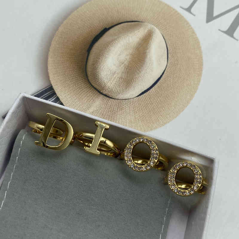 

2022 Factory Wholesale New Dijia new piece set open ring female net red personality niche Ring Jewelry