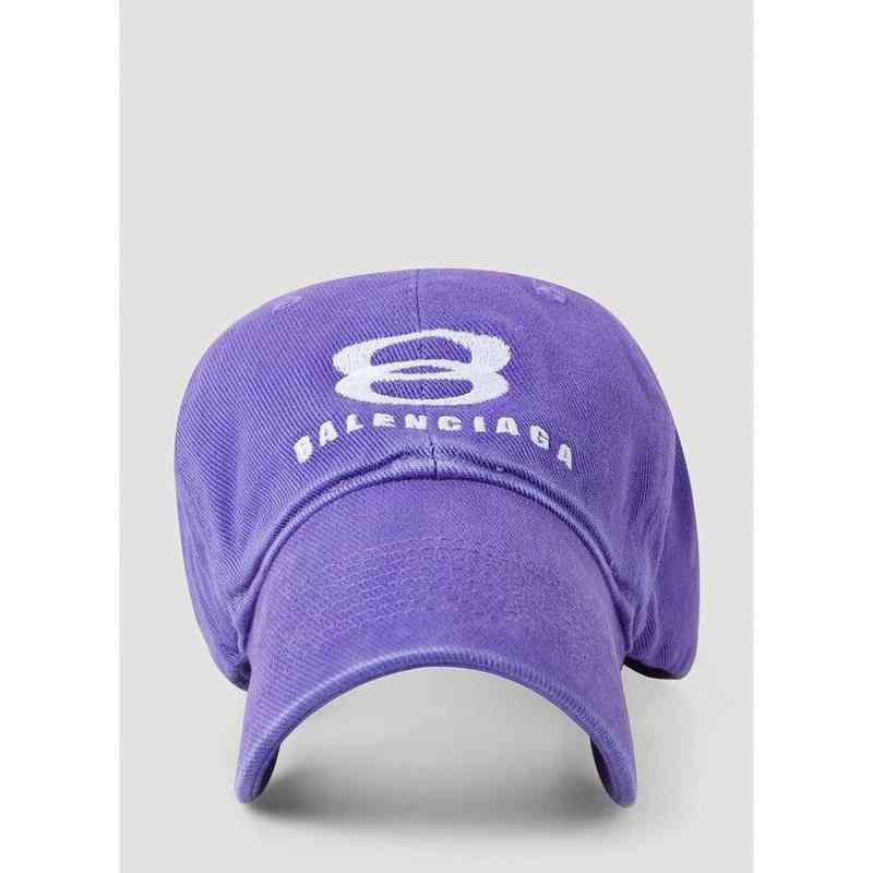 

Designer Hat Balencigas Caps Paris Embroidery Baseball Purple 2022 New Spring and Summer Men, Picture color