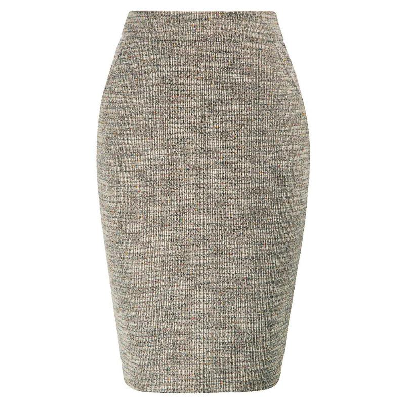 

Skirts Kate Kasin Womens Knee Length Elastic Waist Stretchy Bodycon Business Pencil Skirt Back Split Wear Office Lady WorkwearSkirts