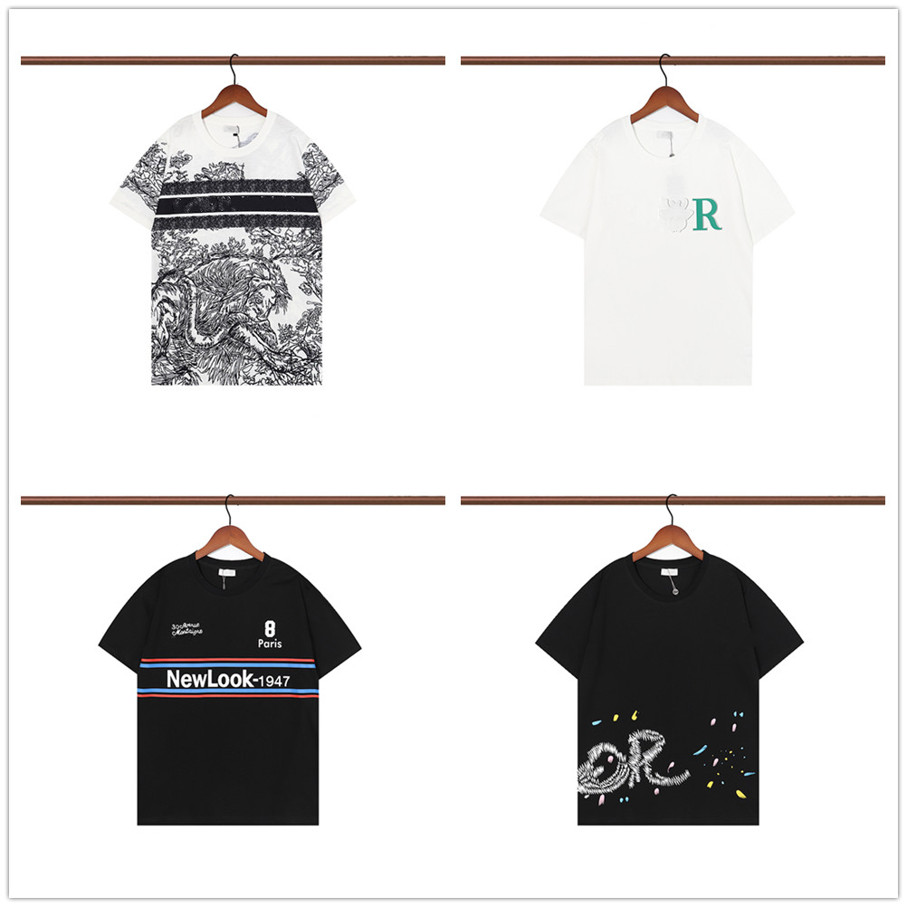 

2022 Ner Summer Men Women T-shirt Paris Eyes Round Neck Short-sleeved Cotton Luxury designer T-shirts Couples Casual Pullover T Shirt Cd, E1 high quality