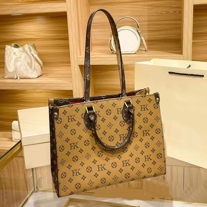 Designer Bags Womens Totes Handbags Lady Fashion Bag Old Floral Print Handbag Leopard Crossbody with Lock Luxury Tote