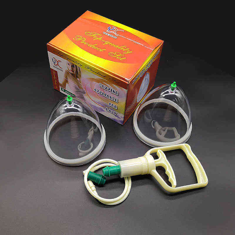 

Nxy Bust Enhancer Hip/breast Enhancement Pump Cupping Tool Buttock Lifting Vacuum Suction Cup Body Shape Therapy Massage Device 220611