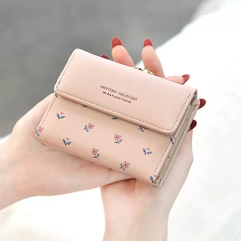 

Wallets 2021 Japan and South Korea Fashion Mini 30% Off Women's Short Simple Multifunctional Student Small Zero Wallet