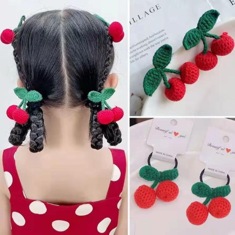 

Hair Accessories Popodion 2 Pieces/Pair Of Fruit Girl Baby Cute Hairpin CHD20301Hair