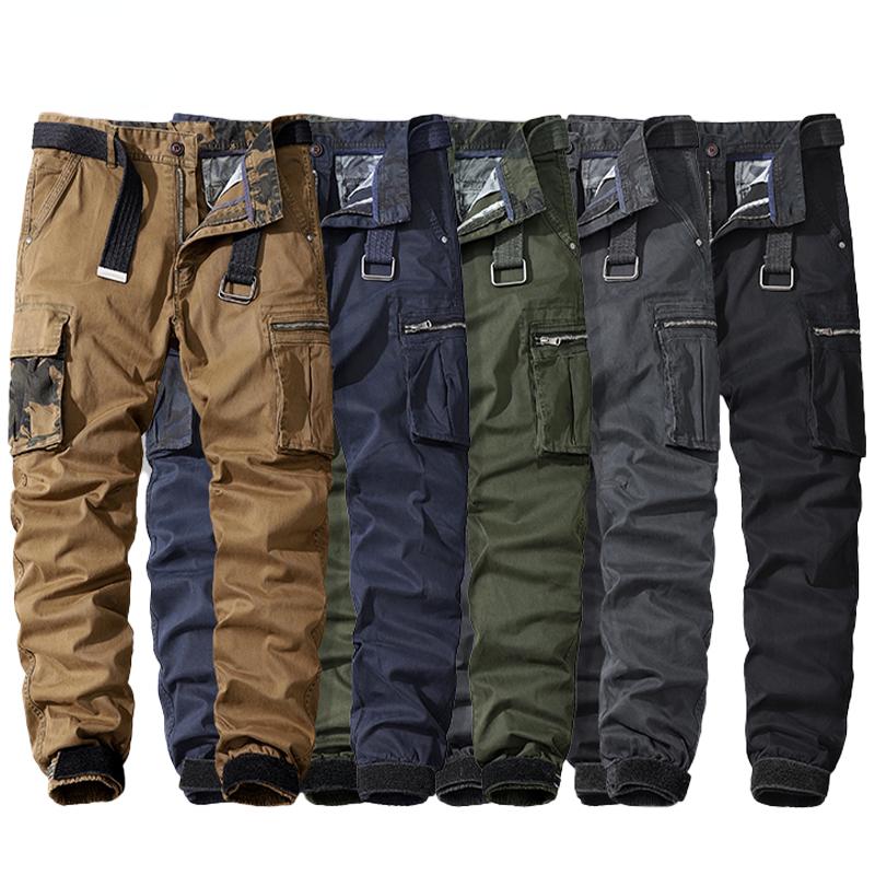 Pantalons pour hommes Militaire Hommes Cargo Spécial Combat Armée Pantalon Mâle Multi-poches Joggers Casual Hommes Camouflage Formation Salopette