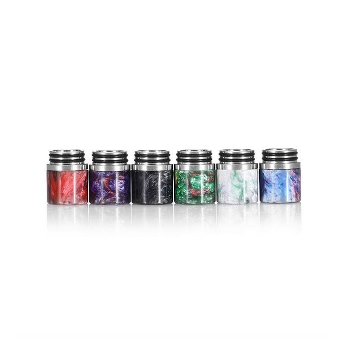 

810 Drip Tips Epoxy Resin + Stainless Steel Wide Bore Mouthpiece Drip Tip For TFV8 TFV12 Kennedy Goon RDA Atomizer