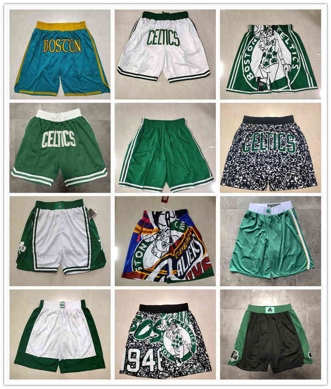 

Boston''Celtics''men Throwback Basketball Shorts pocket, Color