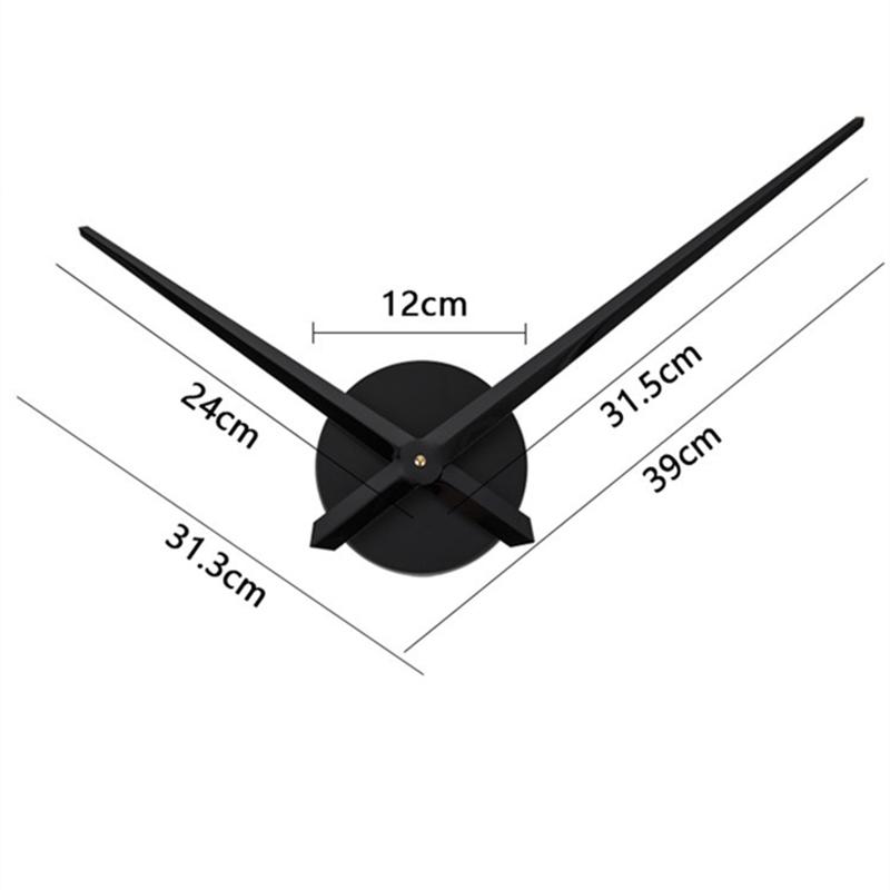 

Wall Clocks Home Living Room Clock Big Pointer Movement Creative Decoration Accessories Explosion Models