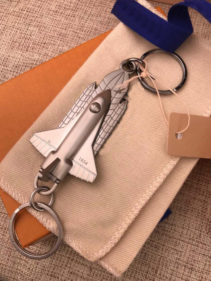 

High Quality Keychain Luxury Designer Brand Astronaut Valet Rocket Key Chain Rings Men Car Keyring Women Buckle Portachiavi Keychains Bags Pendant With Box Dust bag