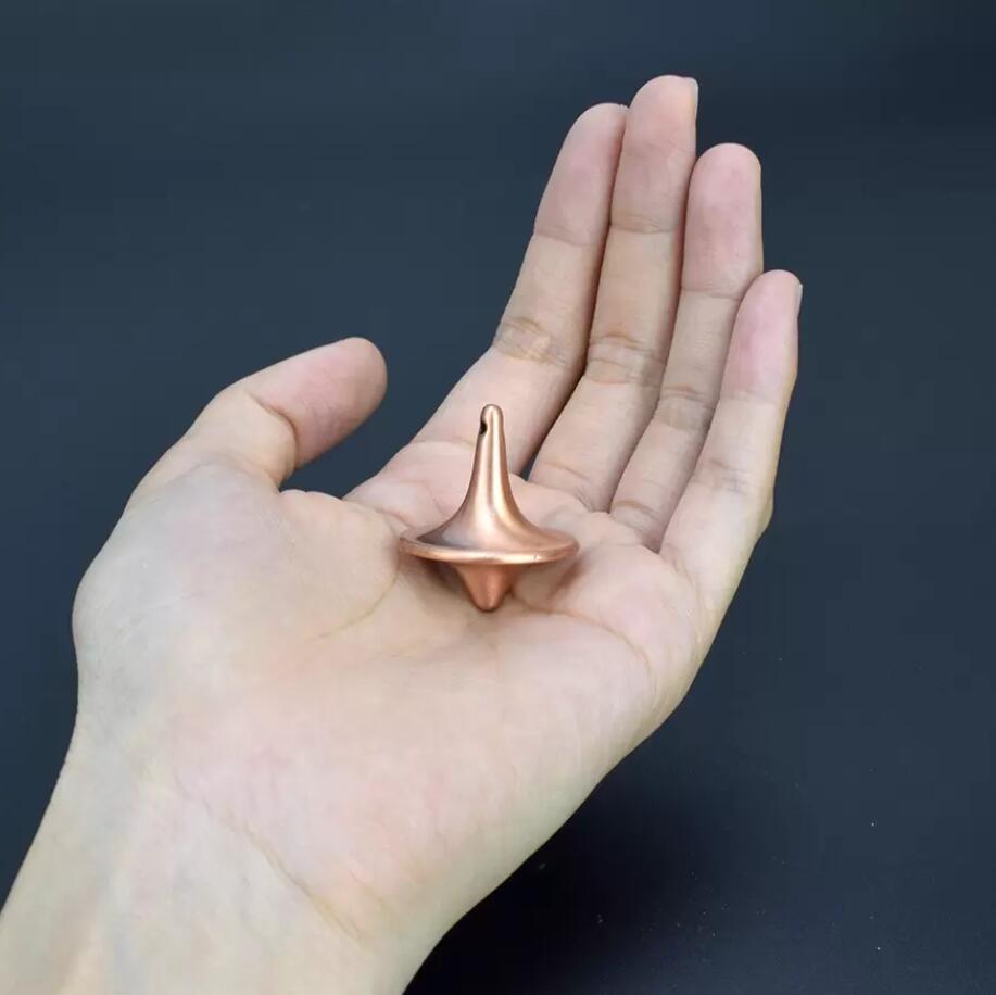 

Classic Metal Gyro Great Performance Accurate Silver Spinning Top Hot Movie Totem Print Toys Top Exquisite Gifts