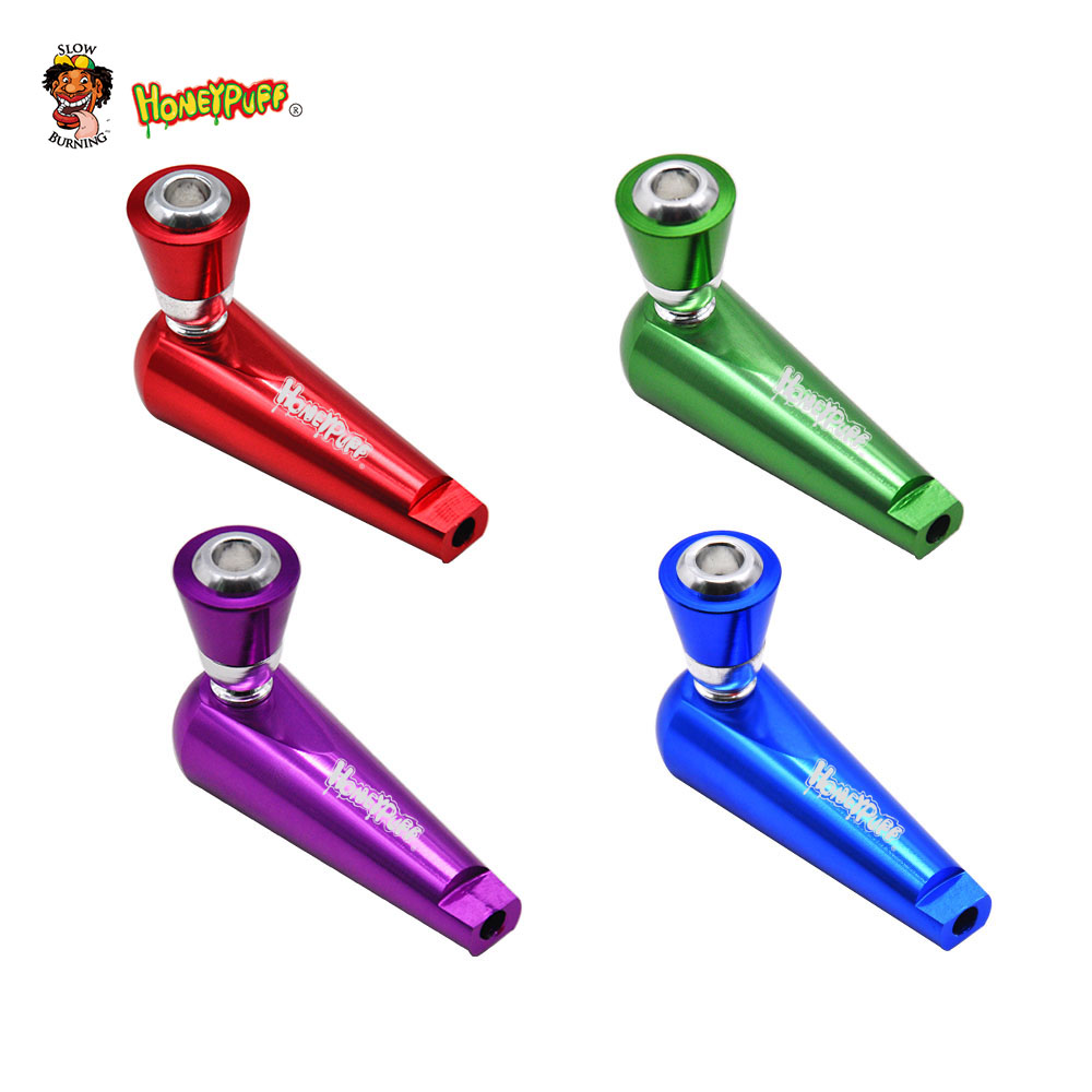 Aluminum Smoking Accessories 95MM Metal Bowl Metal Tobacco Herb Hand Spoon pipe bong-image-794279650