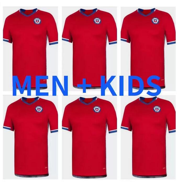 

2022 Chile Soccer Jerseys chilean 2023 Vidal Alexis Sanchez Felipe 22 23 MEDEL Erick E.VARGAS Football Shirts SALAS Zamorano Sierra Men kids kit