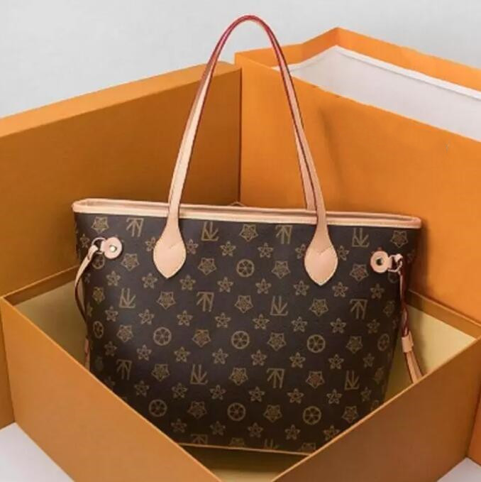 

Tote Designers Evening Bags Womens Carrier Bag Shopping Genuine Handbags Purses Lady Casual Totes Never Coin Purse 2pcs Set Full, Make up the difference