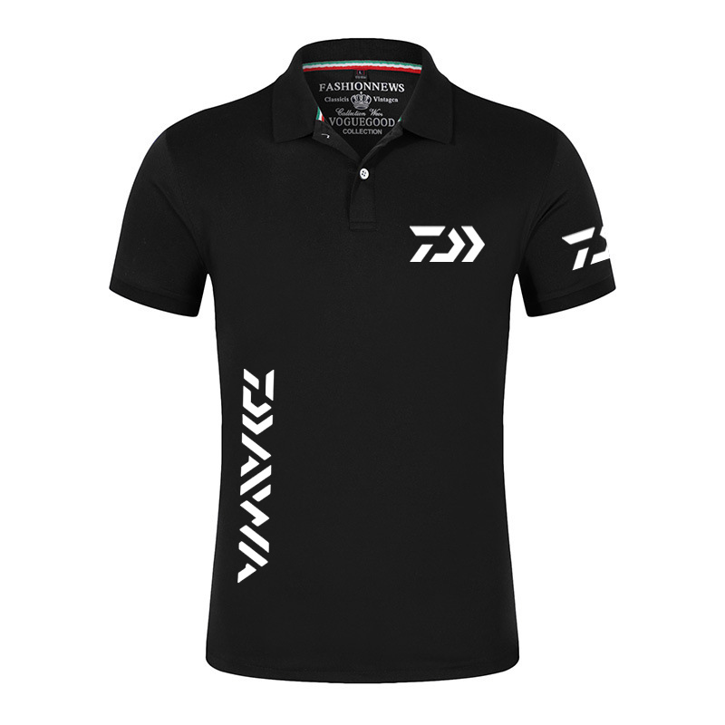 

Daiwa Fishing Brand Print Comfortable High Quality Classic Men Polo Shirt Casual Solid Short Sleeve Cotton Tops 220630