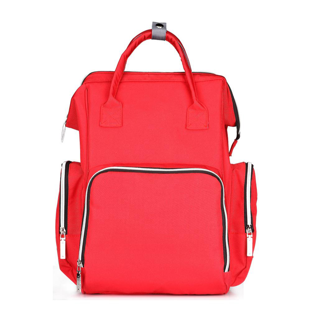 2022 Vente Couches Sac Insulaire Marque Grande Capacité Maman Sac À Dos Étanche Bébé Sacs À Couches Changement Plaid Fermeture Éclair Nappy Mater