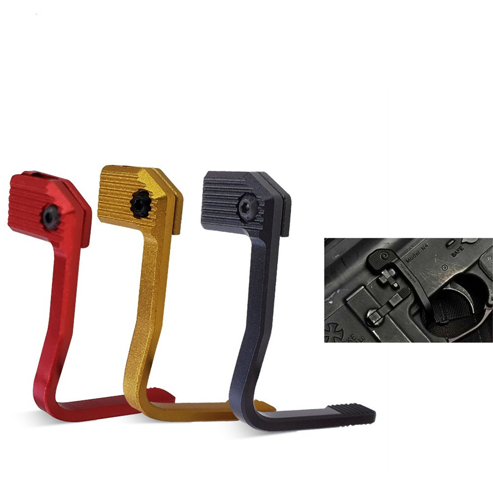 

Enhanced Bolt Grab Extender AR15 Enhanced Bad Lever, Black/red/golden color