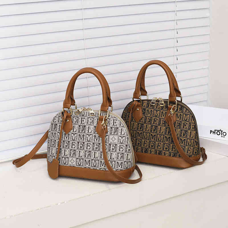 

Ladies Fashion Luxury Brand Tide Bag Wholesale New Women's Trend Printing Color Matching Shell Messenger Single Shoulder, Gufahei