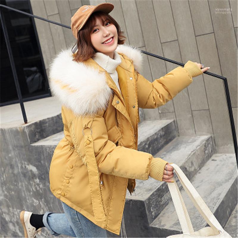 

Solid Basic Coat Zipper Chaqueta Mujer Thick Casaco Feminino Casual Parka Pockets Clothes Winter Women Jacket Fashion 2022 Kare22, Caramel