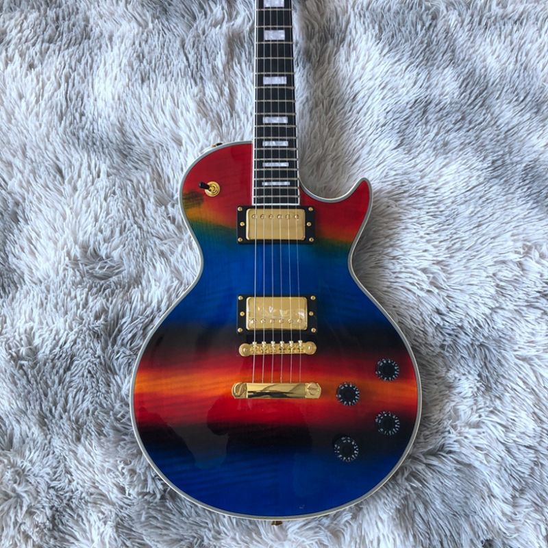 

Classic brand electric guitar exquisite and natural corrugated many color thick sound fine work ship free delivery