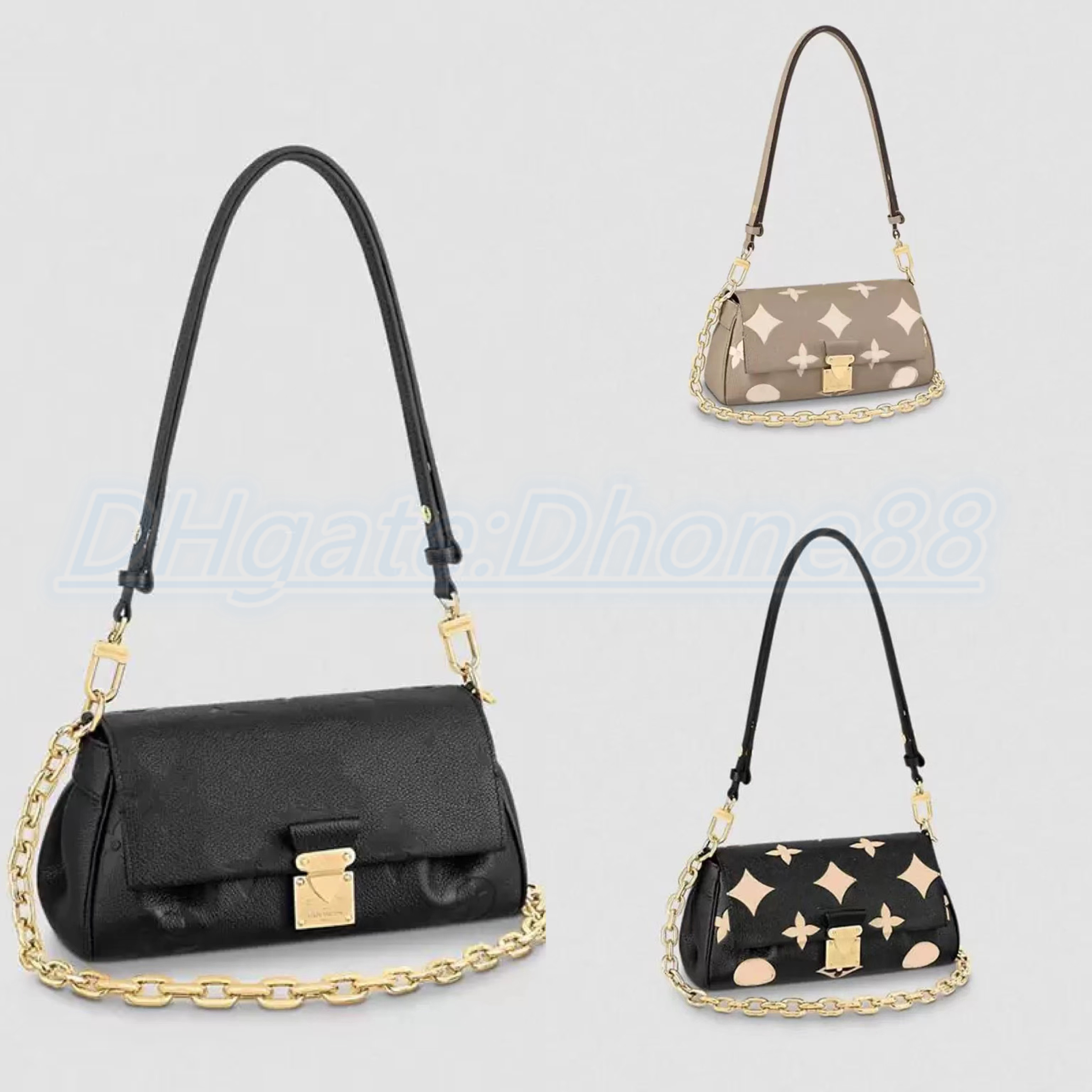 

Luxurys Designers the tote bag Embossing Womens Cross Body Shoulder M45813 famous Crossbody Bags handbags Nano Lady Favorite cards purse Purses men Clutch Wallets, Box