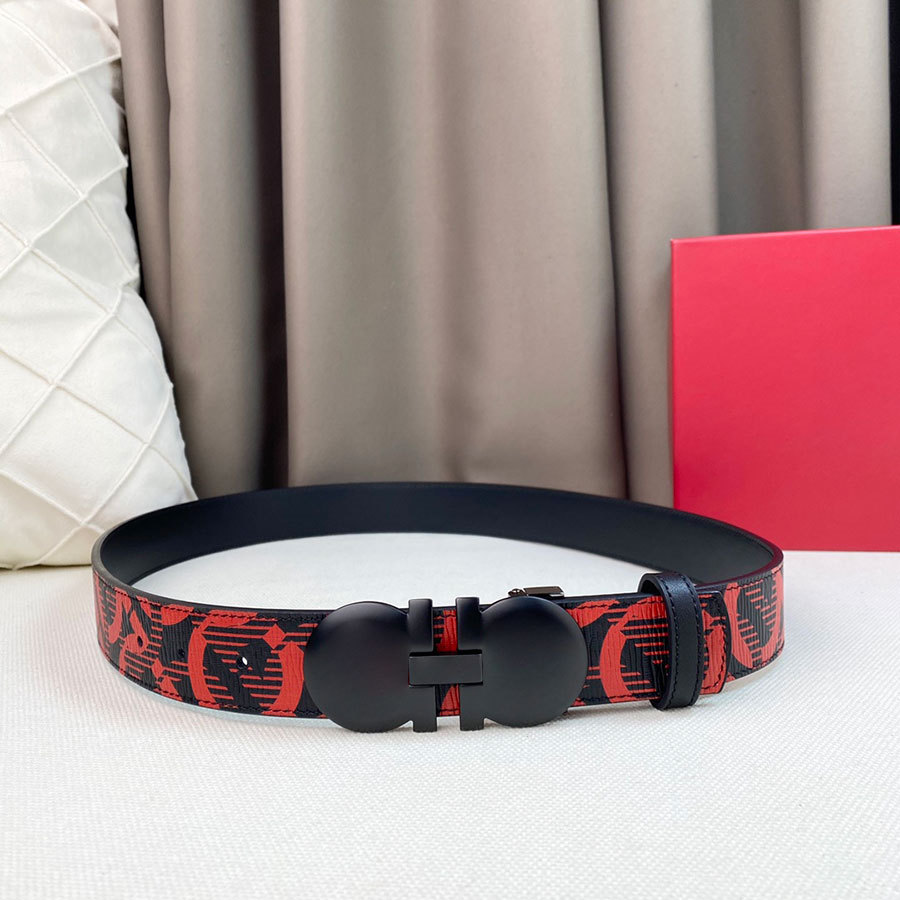 

Fashion Belt Soft Delicate Accessories Designer Classics Never Go Out of Style Genuine Leather Belts for Man Woman Width 3.5cm 3 Options with Box, As pics