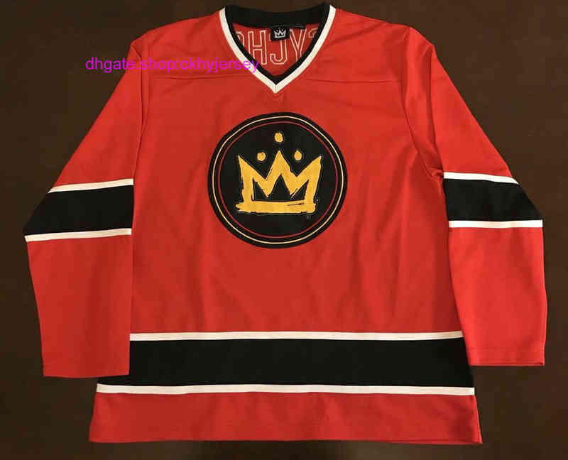 

Shirts Stitched Rare Fall Out Boy Psycho Hockey Jersey Mens Kids Throwback Jerseys, Same as picture