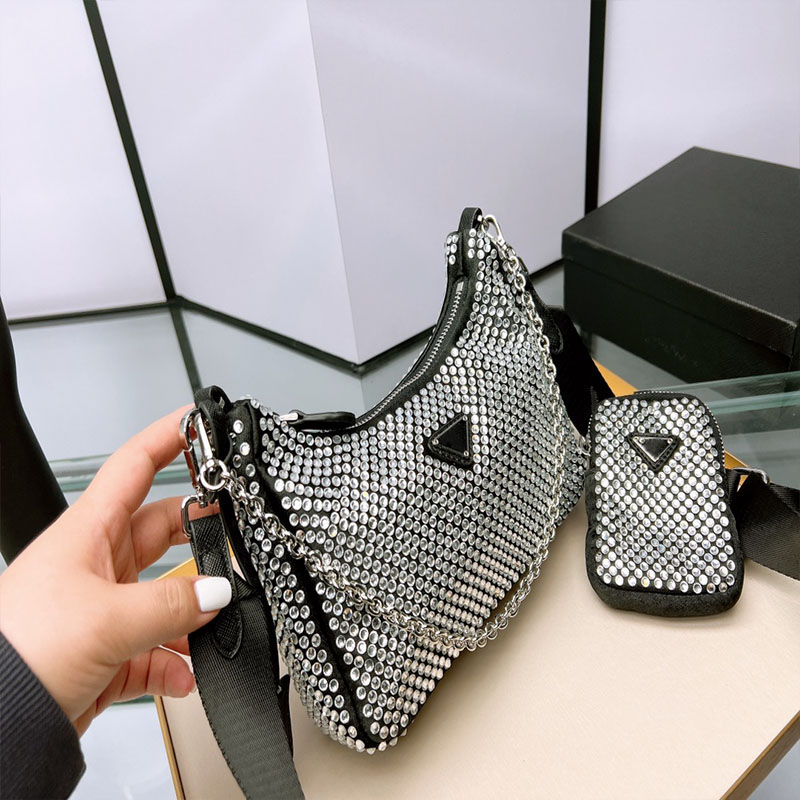 

2022 women fashion luxurys designer bags tote Re-Edition 2005 Duchess Bag handbags wallet clutch shouder crossbody Bag telfar genuine leather Multi pochette purse, Colour 1