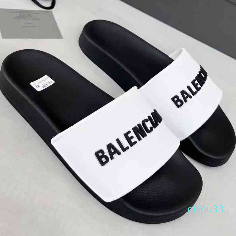 Balencigas Home B Paris 2022 Nouvelles pantoufles Sandales antidérapantes Sandales et femmes Amateurs à fond épais