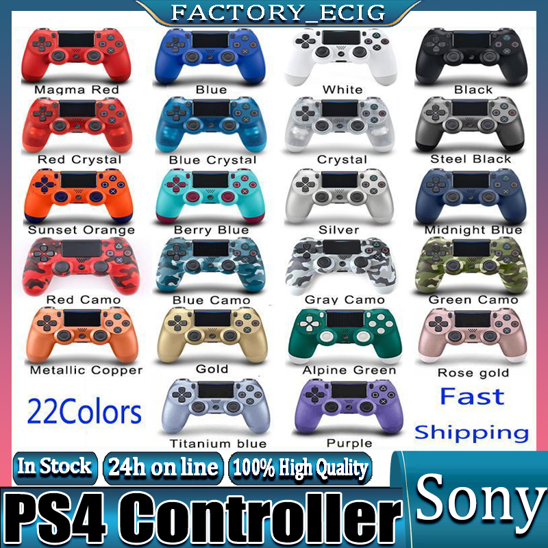 

PS4 Wireless Bluetooth Controller 46 color Vibration Joystick Gamepad Game Controller for Sony Play Station With box by DHL