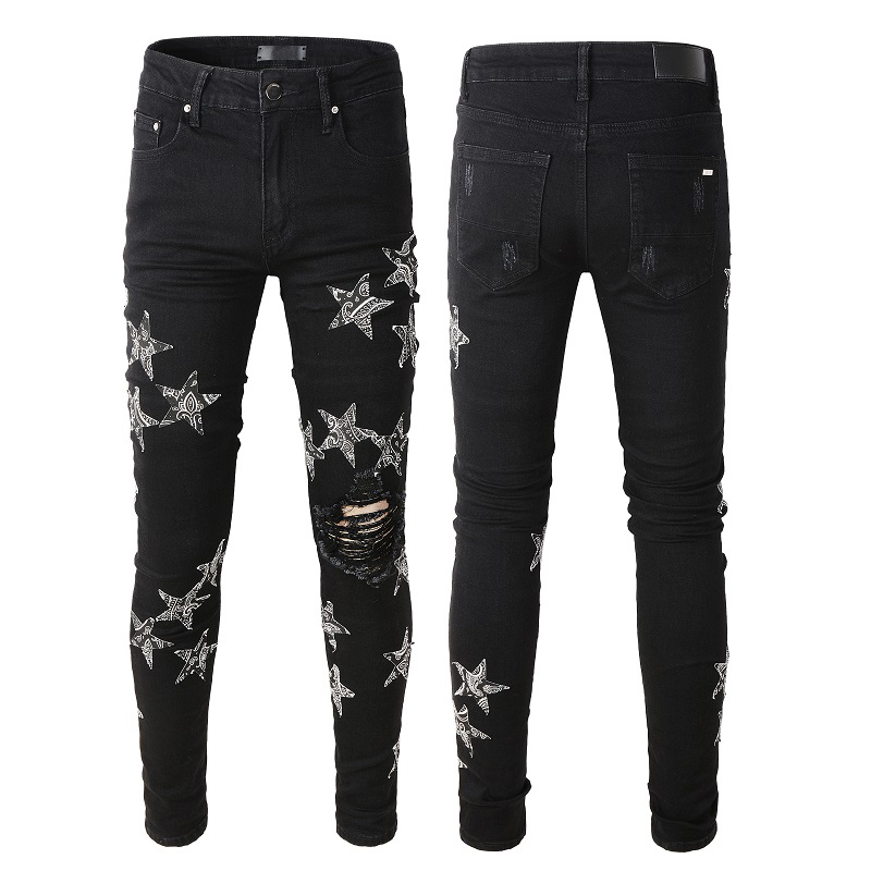 

Fashion Mens Jeans Womens Pants Trousers Luxury Designer Clothes Classic Brand Pant High Quality Men Jean Close-fitting pants Sweatpants, Black826