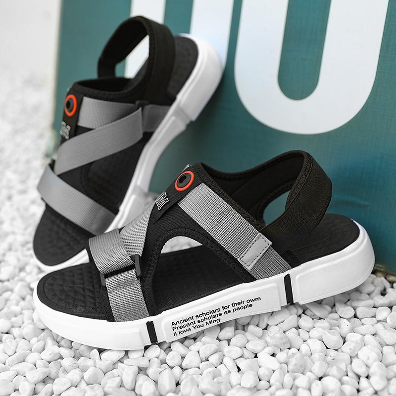 

Sandals Verano 2022 Casa Outdoor Uomo Masculina Beach Summer Sandalia Herren Cuir For Leather Zandalias Sandles Transpirables Slide Da, Black