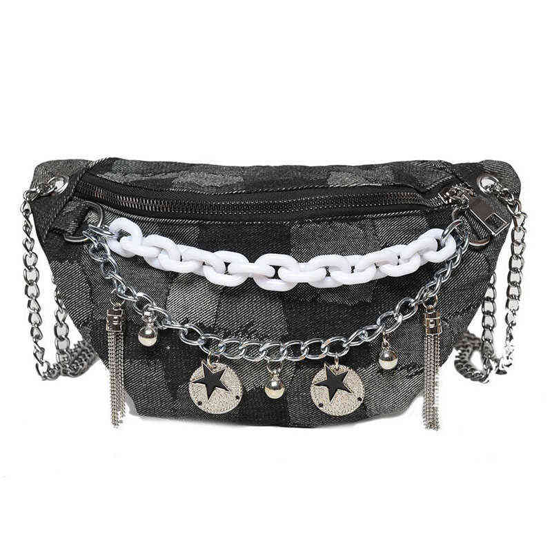 

Fanny Packs Brand Waist Bag Luxury Woman Shoulder Crossbody Bags Fanny Pack Fashion Chain Chest Pack Lady Canvas Waist Bag Hip Pack 220613