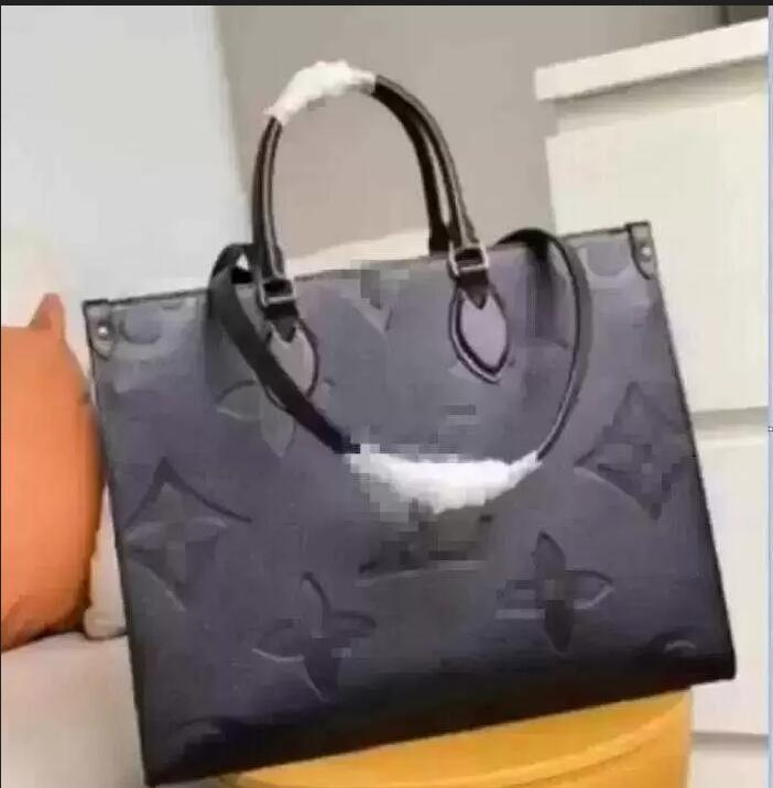 

2023 luxury designer bags womens handbags Hot High quality Onthego purse flower tote bag ladies Casual tote PVC leather shoulder bags, Customize