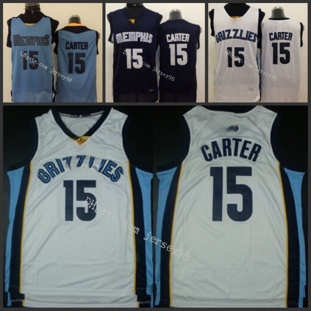 

Memphis''Grizzlies''Black #15''Vince''Carter retro Jersey