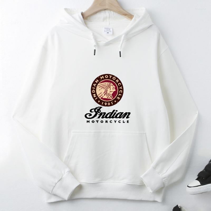 

Men's Hoodies & Sweatshirts 100%COTTON 2022 Hip-hop Loose Moto Retro Autumn High Quality Unisex Top Hoodie Mens Wool Clothing Sweatshirt Pul, 2white