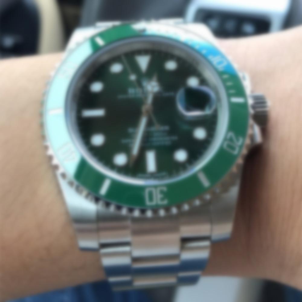 

AAA 3A Top Quality Rolex Brand Band 40mm Men Watches With Original Green Boxes Rolexwatch W1