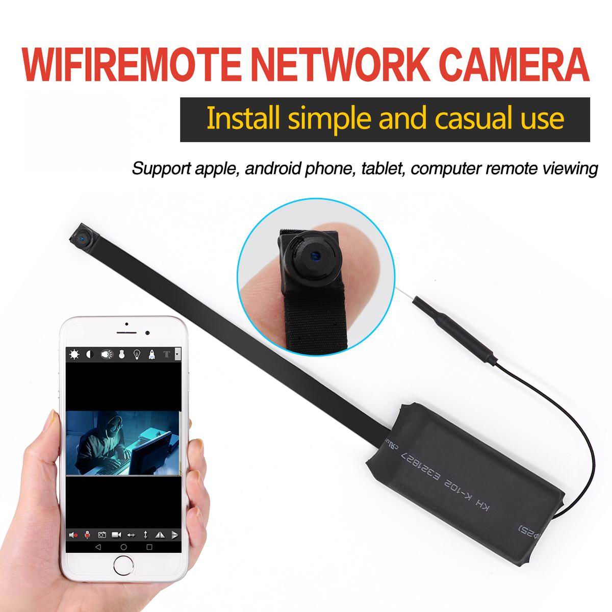 Z9S HD WIFI Network P2P Mini Camera Motion Detection Activated Camcorder Cloud Storage APP Remote Viewing DIY Camera Module for Home Office Security