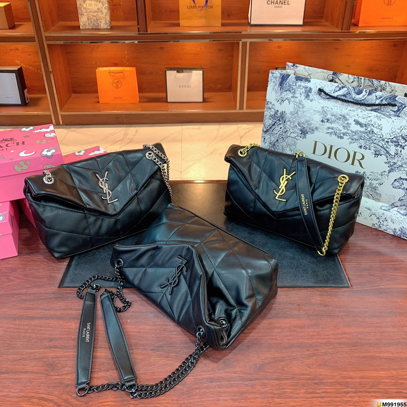 

Women Cases Luxury Designer SAINT LAURENT YSL Niki Crossbody Bags Sunset LouLou Puffer Handbag Leather Shoulder Tote kata Envelope Bag nernr