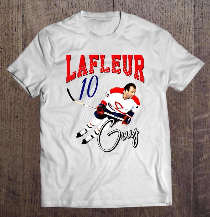 

Men's T-Shirts Retro Guy Lafleur Hockey Player T Shirt For Men With Short Sleeves Clothing T-Shirt Anime, As show