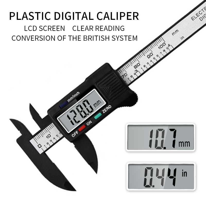 

Digital Electronic Vernier Caliper 150mm Other Tattoo Supplies Tattoo Eyebrow Ruler Measuring Tool LCD Microblading Micrometer Measurement Means 155