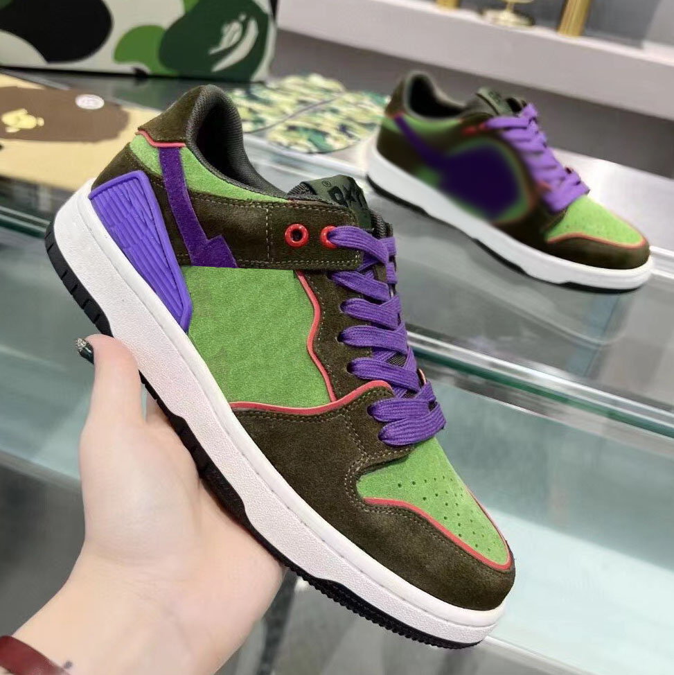 

Designer bapesta bapestas baped sta low sk8 casual shoes low city autumn camouflage combination red abc star men's and women's shoes coach sneaker platform, Khaki