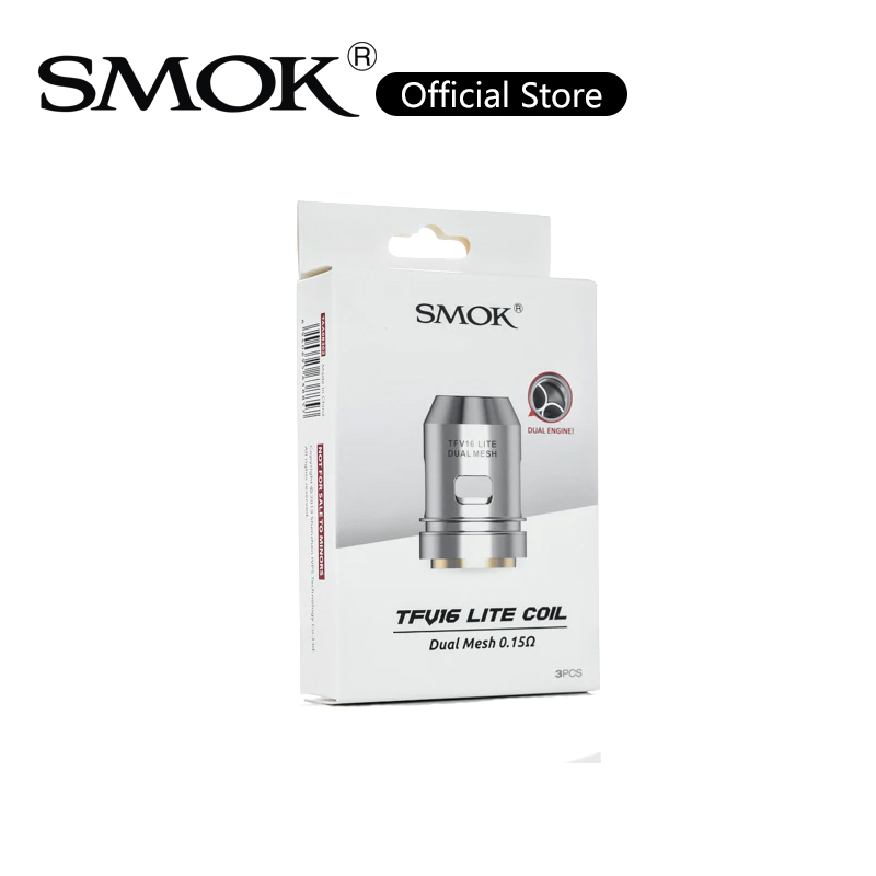 

Smok TFV16 Lite Coil 0.2ohm 0.15ohm Dual Mesh Replacement Coils For G-Priv 3 Kit 100% Authentic