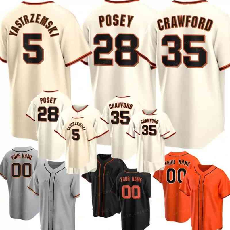 

Buster Posey Jersey 35 Brandon Crawford 5 Mike Yastrzemski 9 Brandon Belt 47 Johnny Cueto 22 Will Clark 10 Evan Longoria Gabe Kapler Pence Bonds baseball Jerseys, Men