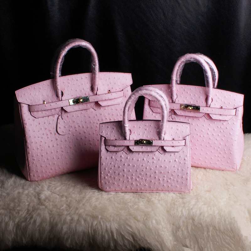 Sac à main sacs fourre-tout Birkins designer peau de vache femmes motif d'autruche en cuir original portable épaule oblique croix mode