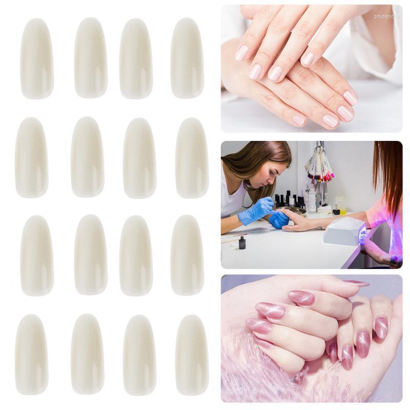 

False Nails 500pcs Natural Color Nail Tips Artificial Fake Art Manicure Tools White Ultra-Thin Round Tip Prud22