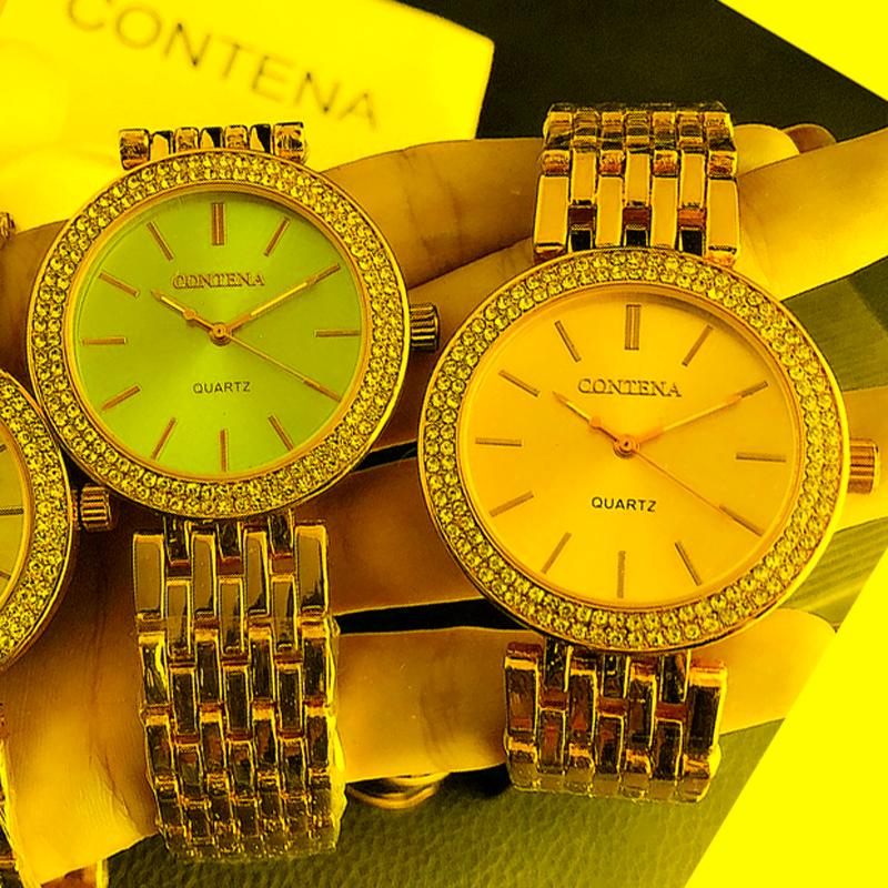 

Wristwatches Montre Femme Relogio Feminino 2022 Contena Women's Watch Top Ladies Quartz Wrist Watches For WomenWristwatches Wristwatches, Red