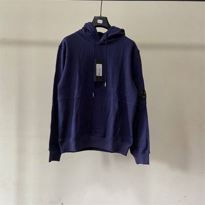 

High quality CP hooded sweater outdoor sweatshirt cotton hoodie functional wind men's clothing ins new glasses decoration hip hop jacket yj3, Silver gray